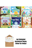 Doğanın Eşsiz Hikayeleri Serisi 6 Kitap Set + Okuma Sticker'ları
