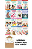 Anne Baba Akademisi 16 Kitap Set + Okuma Sticker'ları