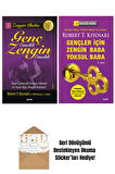 Genç Emekli Zengin Emekli + Gençler İçin Zengin Baba Yoksul Baba 2 Kitap + Okuma Sticker'ları