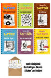 Jeff Kinney 6 Kitap Seti + Okuma Sticker'ları