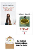 Kemal Sayar 2 Kitap Set / Merhamet Devrimi + Terapi + Okuma Sticker'ları