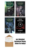 Yüzüklerin Efendisi 3 Kitap + Hobbit + Okuma Sticker'ları