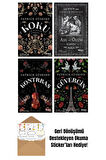 Patrick Süskind 4 Kitap Set + Okuma Sticker'ları