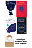 Stephen Hawking 4 Kitap Set / Zamanın Kısa Tarihi + Okuma Sticker'ları