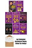 Robert T. Kiyosaki 8 Kitap Set Zengin Baba Yoksul Baba + Okuma Sticker'ları