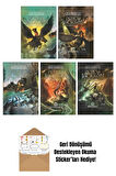 Percy Jackson Ve Olimposlular Serisi 5 Kitap Set + Okuma Sticker'ları