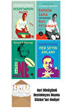 Richard Feynman 4 Kitap Set + Okuma Sticker'ları