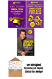 Robert T. Kiyosaki 3 Kitap Set / Zengin Çocuk Akıllı Çocuk + Okuma Sticker'ları