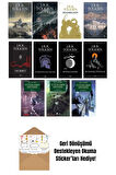 Yüzüklerin Efendisi 11 Kitap full Set - J. R. R. Tolkien + Okuma Sticker'ları