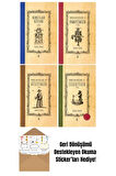 Kokular Kitabı 4 Kitap Set / Veda Ozan + Okuma Sticker'ları