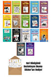 Jeff Kinney 17 Kitap Seti + Okuma Sticker'ları
