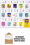 Roald Dahl Charlienin Çikolata Fabrikası Seti 15 Kitap + Okuma Sticker'ları