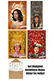 L. M. Montgomery 4 Kitap Seti + Okuma Sticker'ları