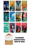 Modern Klasikler Dizisi Jules Verne&Jack London + Okuma Sticker'ları