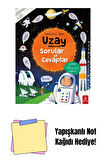 Uzay Hakkında Sorular ve Cevaplar (Ciltli) + Yapışkanlı Not Kağıdı
