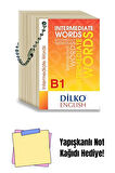 Intermediate Words (Kelime Kartı B1) + Yapışkanlı Not Kağıdı