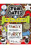 Tom Gates: Family, Friends and Furry Creatures: 12 + Yapışkanlı Not Kağıdı