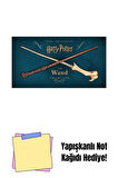 Harry Potter: The Wand Collection [Softcover] + Yapışkanlı Not Kağıdı
