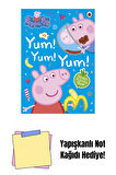 Peppa Pig: Yum! Yum! Yum! Sticker Activity Book + Yapışkanlı Not Kağıdı