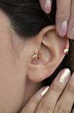 Kalp Halka Tragus Piercing Kıkırdak Helix