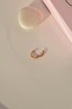 Lazer Kesim Altın Model Halka Tragus Helix Kıkırdak Piercing 6 mm