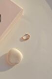 Lazer Kesim Altın Model Halka Tragus Helix Kıkırdak Piercing 8 mm