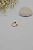 8 mm Rose Çelik Top Uçlu Piercing Septum Kıkırdak