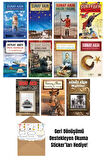 Sunay Akın 11 Kitap Seti + Okuma Sticker'ları