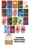 Albert Camus 19 Kitap Seti + Okuma Sticker'ları