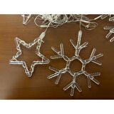 Kar Tanesi Perde LED