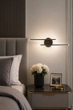 Sare Aplik Modern Tasarım Bronz Renk - Gün Işığı Ledli Banyo - Mutfak - Salon Led Duvar Aplik