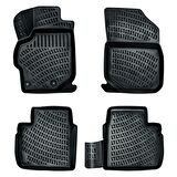 Citroen C-Elysee 2012 Sonrası 3D Havuzlu Paspas