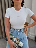  Beyaz Orj Crop Top