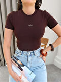 Acı Kahve Orj Crop Top