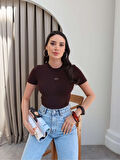 Acı Kahve Orj Crop Top
