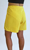 Perinaz Sarı Şort Yaz Güneşi