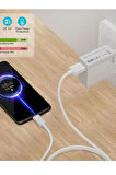 67W Hızlı Şarj Xiaomi Redmi Samsung Uyumlu 67w Hızlı Şarj Cihazı 67watt Şarj Seti