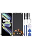 REALME X7 PRO UYUMLU LCD DOKUNMATİK EKRAN ÇITASIZ SİYAH(TAMİR SETİ HEDİYELİ)