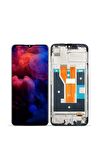 OPPO REALME C21 UYUMLU LCD DOKUNMATİK EKRAN ÇITALI SİYAH SERVICE (C20-C21)