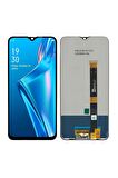 OPPO A5S UYUMLU LCD DOKUNMATİK EKRAN ÇITASIZ SİYAH SERVICE(TAMİR SETİ HEDİYELİ)
