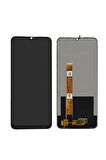 OPPO A15 UYUMLU LCD DOKUNMATİK EKRAN ÇITASIZ SİYAH