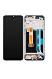 OPPO A15 UYUMLU LCD DOKUNMATİK EKRAN ÇITALI SİYAH