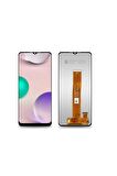 SAMSUNG A12 A125 UYUMLU LCD DOKUNMATİK EKRAN ÇITASIZ SİYAH