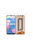 SAMSUNG A30S A307 UYUMLU LCD DOKUNMATİK EKRAN ÇITASIZ SİYAH