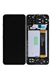 SAMSUNG A13 4G A135 UYUMLU LCD DOKUNMATİK EKRAN ÇITALI SİYAH  REVİZE