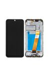 SAMSUNG GALAXY A01 A015-M UYUMLU LCD DOKUNMATİK EKRAN  ÇITALI SİYAH (M)