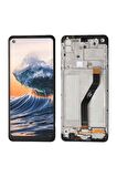 SAMSUNG A21 A215 UYUMLU LCD DOKUNMATİK EKRAN  ÇITALI SİYAH