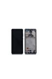 SAMSUNG A72 A725 LCD DOKUNMATİK EKRAN ÇITALI SİYAH REVİZE