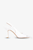 Stato Kadın Rugan Topuklu Ayakkabı Beyaz