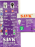 Şavk 12W 4000K (Günışığı) E27 Duylu Led Ampul (8 Adet)